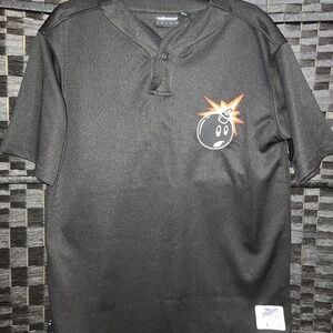 The Hundreds "Adam Practice" Short Sleeve Jersey (Black) T-Shirt size Large